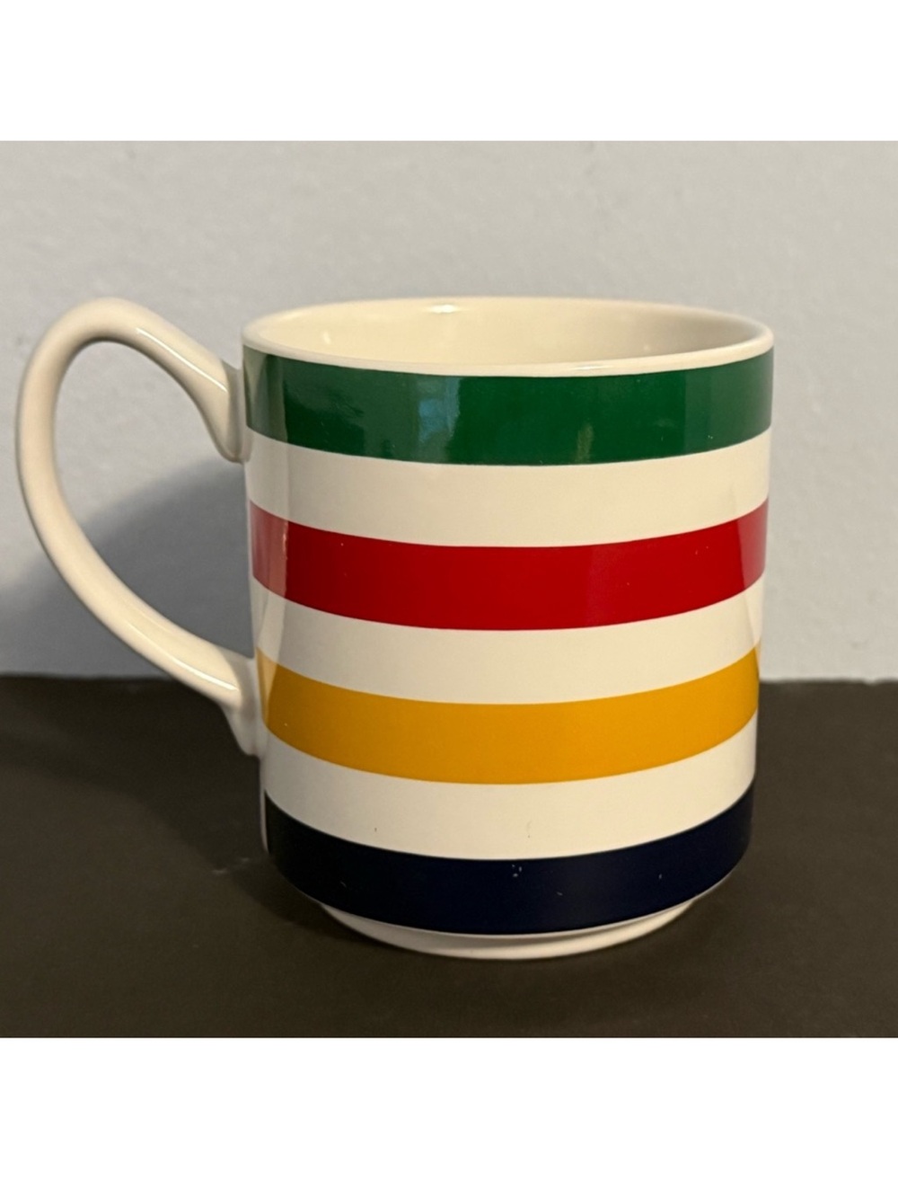 *SET of 4* HUDSON’S BAY STRIPES SIGNATURE CLASSIC MUG – MULTI-COLOURED – 375 mL